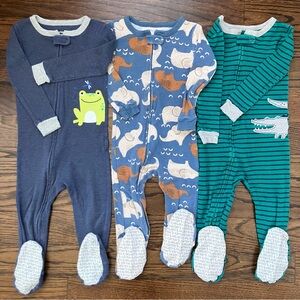 Carter’s Animal Footie Pajama Bundle, 24M